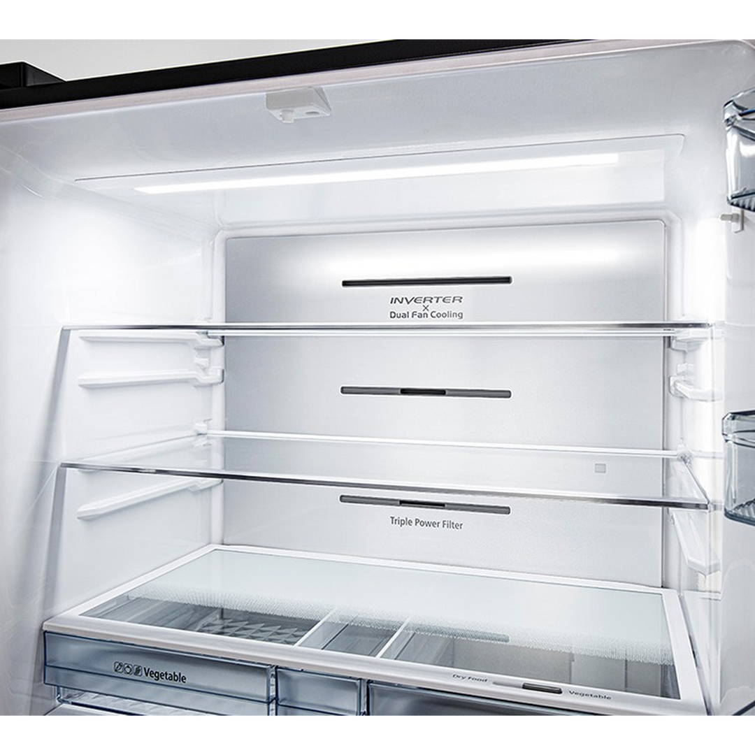 Hitachi R-WB720 French Door Bottom Freezer Refrigerator