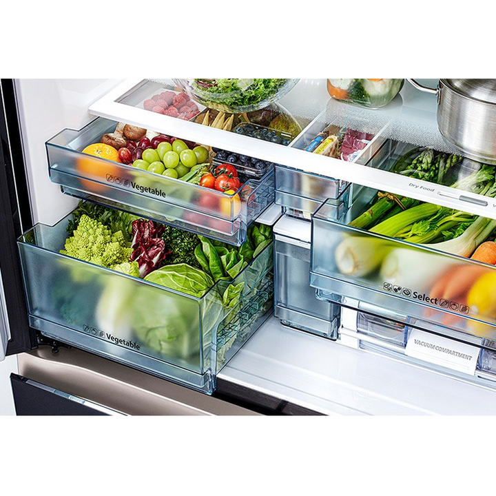Hitachi R-WB720 French Door Bottom Freezer Refrigerator