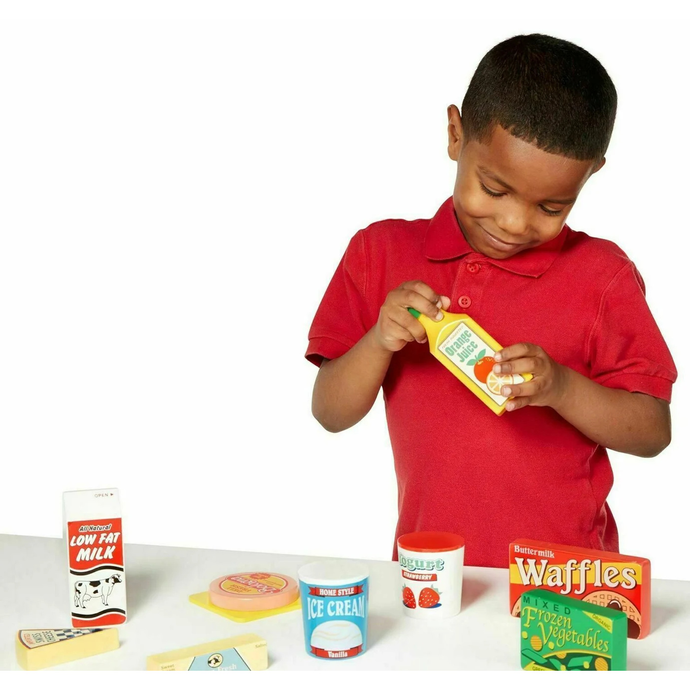Melissa & Doug Fridge Food Set Play Food Melissa & Doug Fridge Food Set Play Food