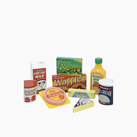 Melissa & Doug Fridge Food Set Play Food