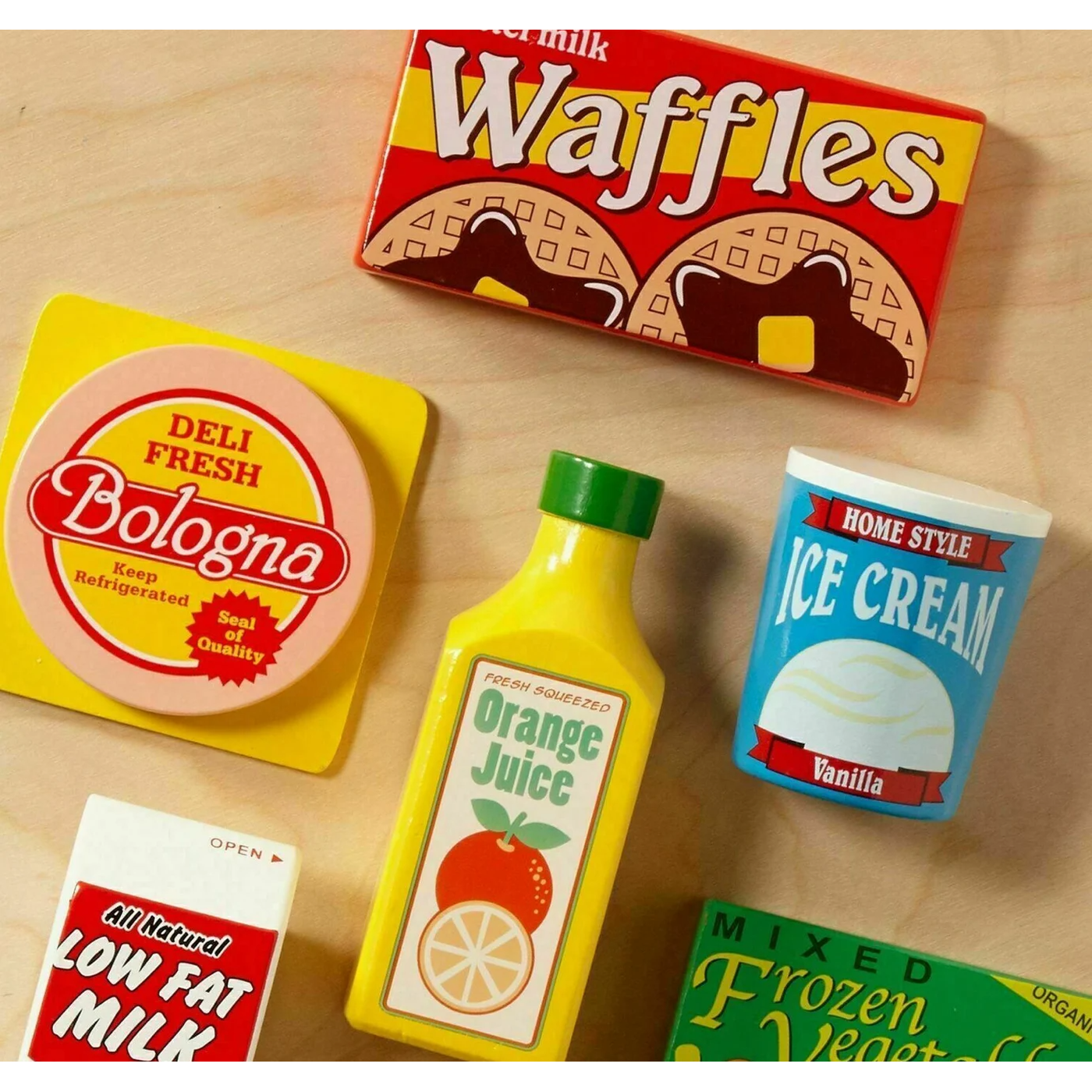 Melissa & Doug Fridge Food Set Play Food Melissa & Doug Fridge Food Set Play Food