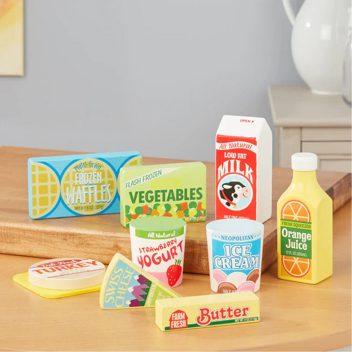 Melissa &amp; Doug Fridge Food Set
