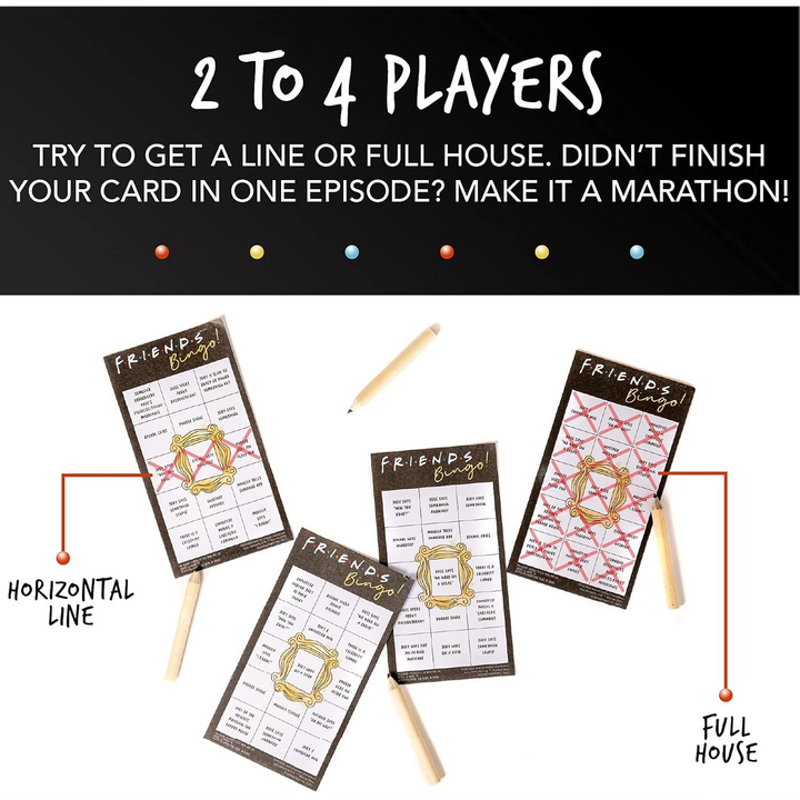 Friends Bingo Board Game