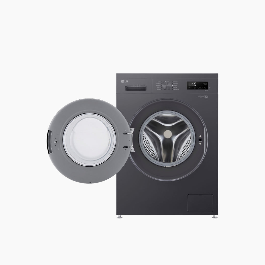 LG Front Load Washer 8KG Direct Drive Motor Smart Diagnosis Silver