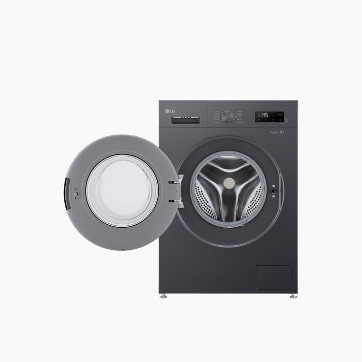 LG Front Load Washer 8KG Direct Drive Motor Smart Diagnosis Silver