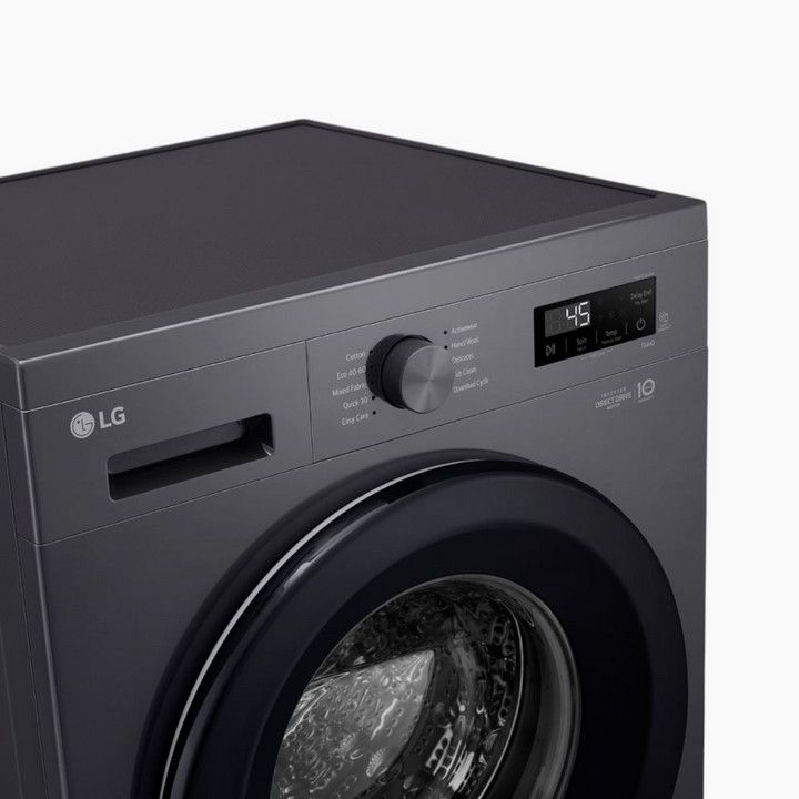 LG Front Load Washer 8KG Direct Drive Motor Smart Diagnosis Silver