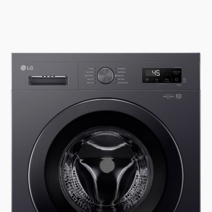 LG Front Load Washer 8KG Direct Drive Motor Smart Diagnosis Silver