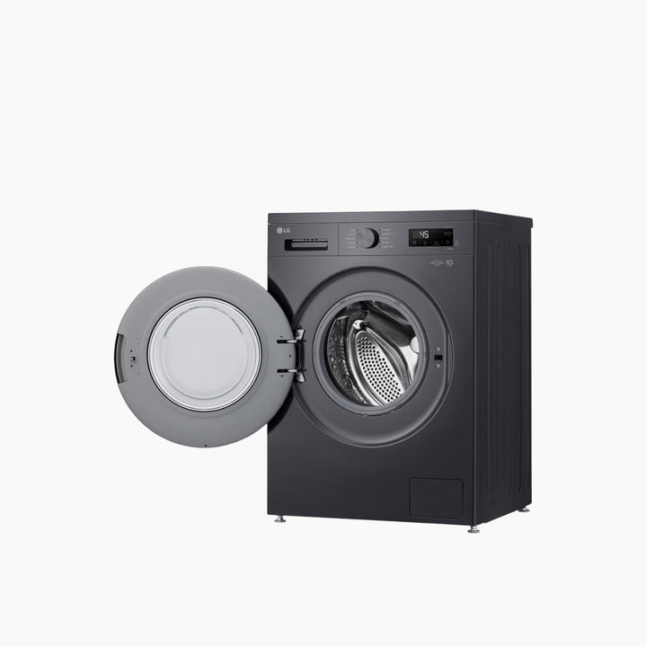LG Front Load Washer 8KG Direct Drive Motor Smart Diagnosis Silver
