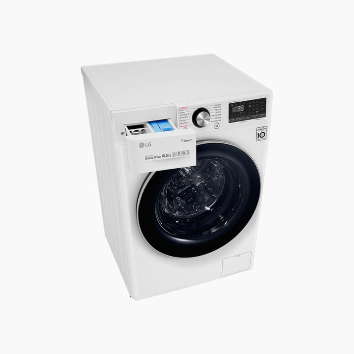 LG Front Load Washer &amp; Dryer 10.5/7KG AI DD TurboWash360 White