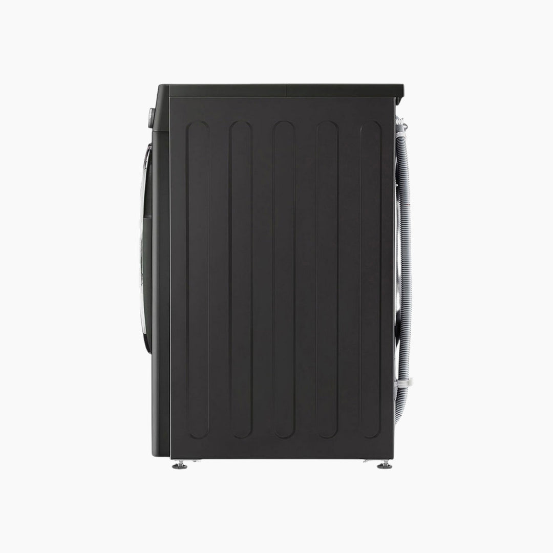 LG Front Load Washer &amp; Dryer 9/6KG, AI DD TurboWash 360 Black Steel