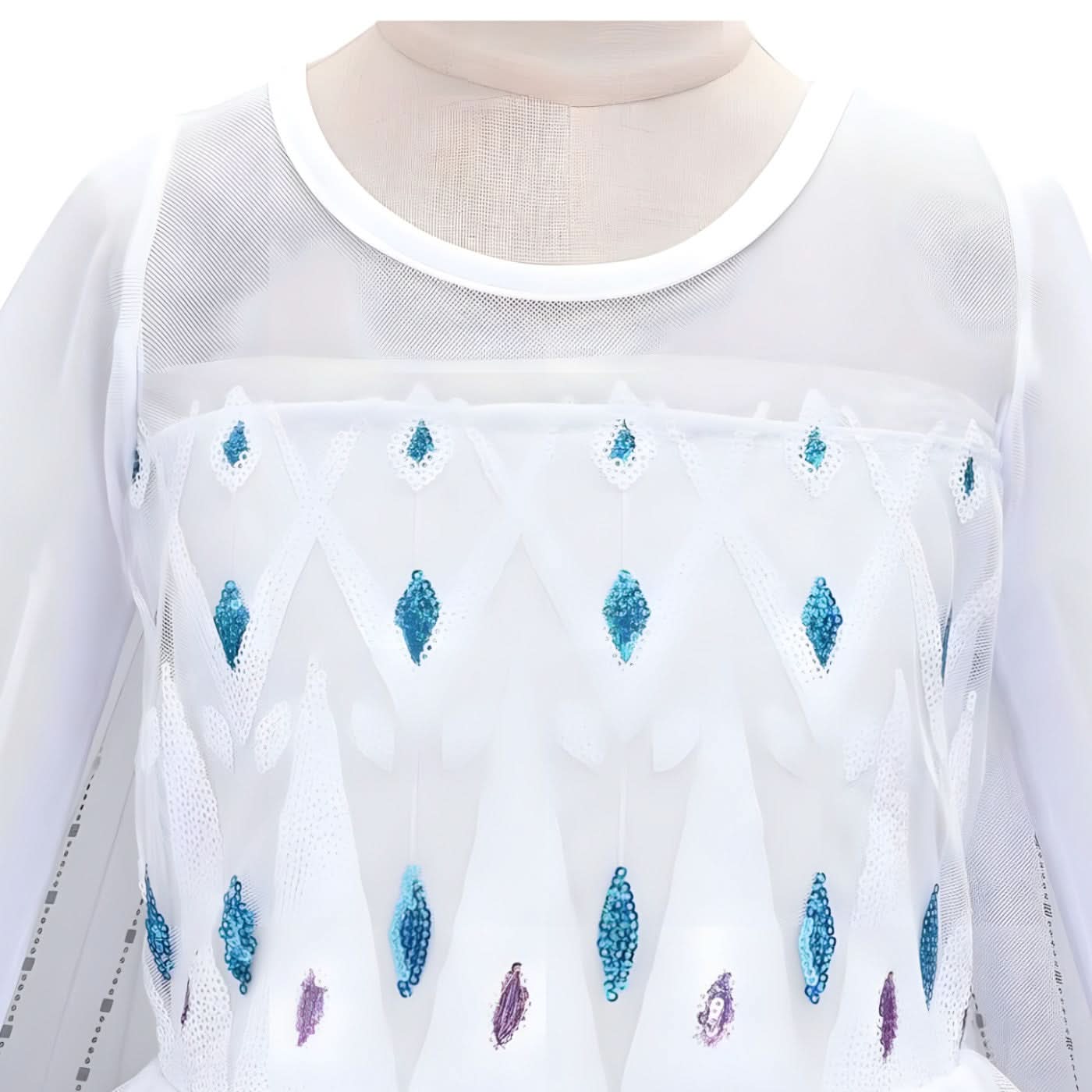 The Source Frozen Snow Queen Costume Dress The Source Frozen Snow Queen Costume Dress
