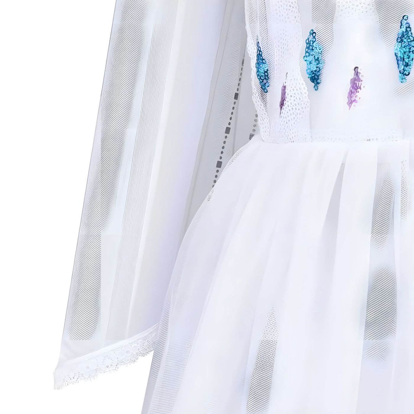 The Source Frozen Snow Queen Costume Dress The Source Frozen Snow Queen Costume Dress