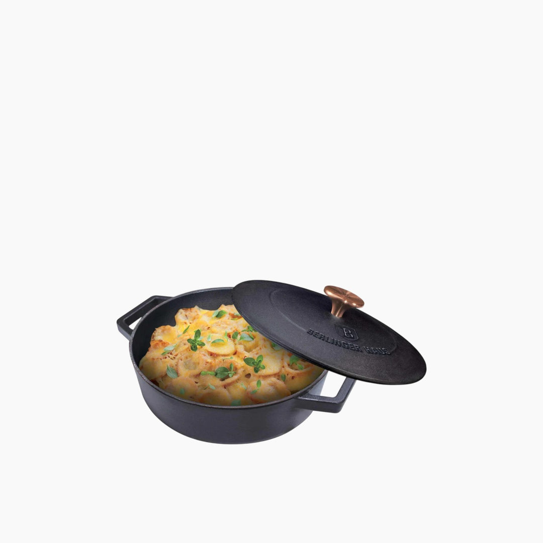 Berlinger Haus Frying Pan with Two Handles and Lid, 26 cm
