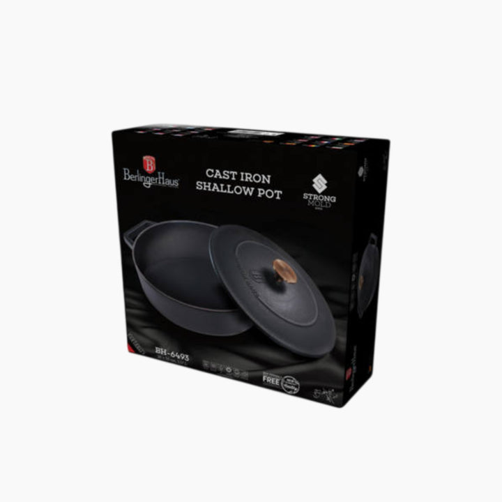 Berlinger Haus Frying Pan with Two Handles and Lid, 26 cm