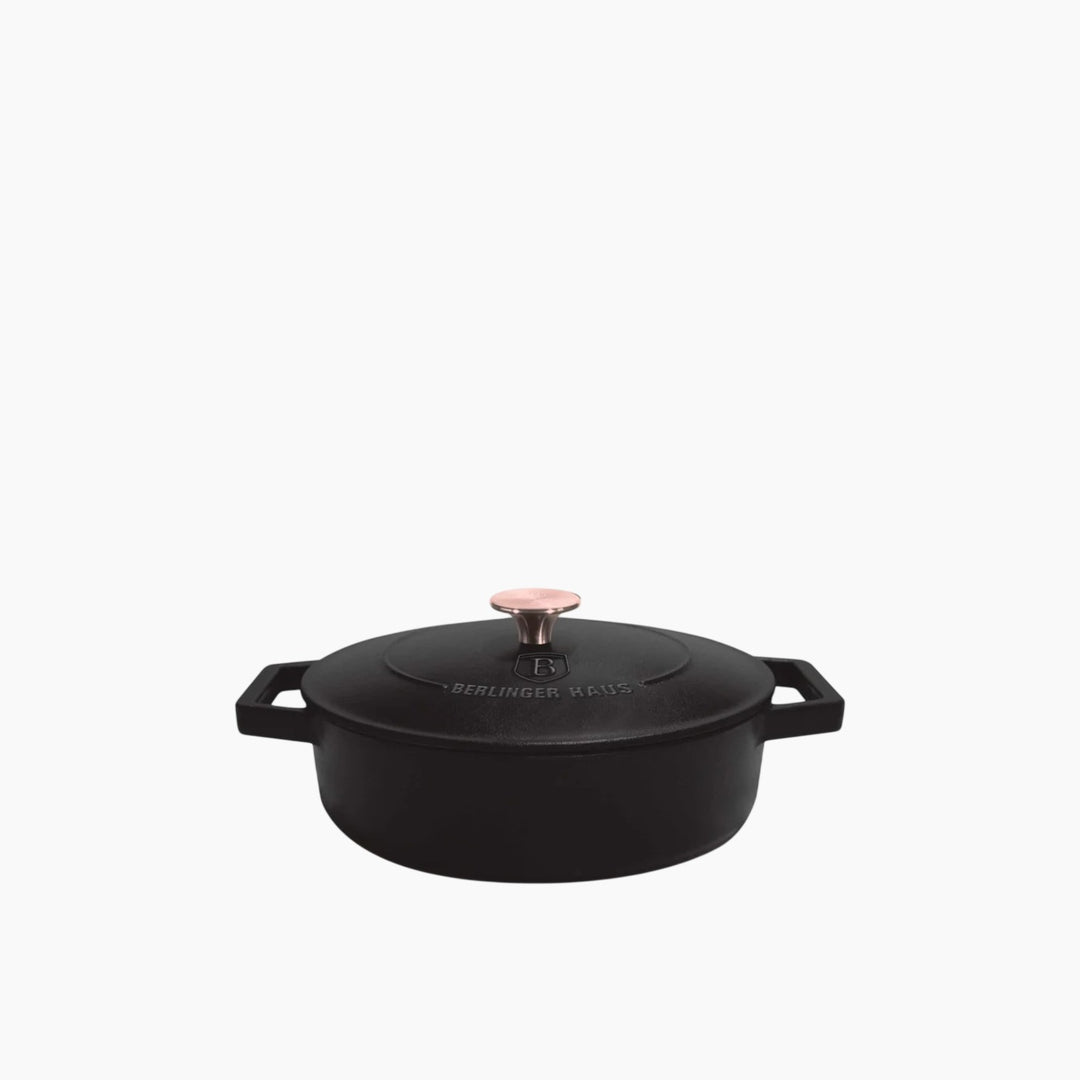 Berlinger Haus Frying Pan with Two Handles and Lid, 26 cm