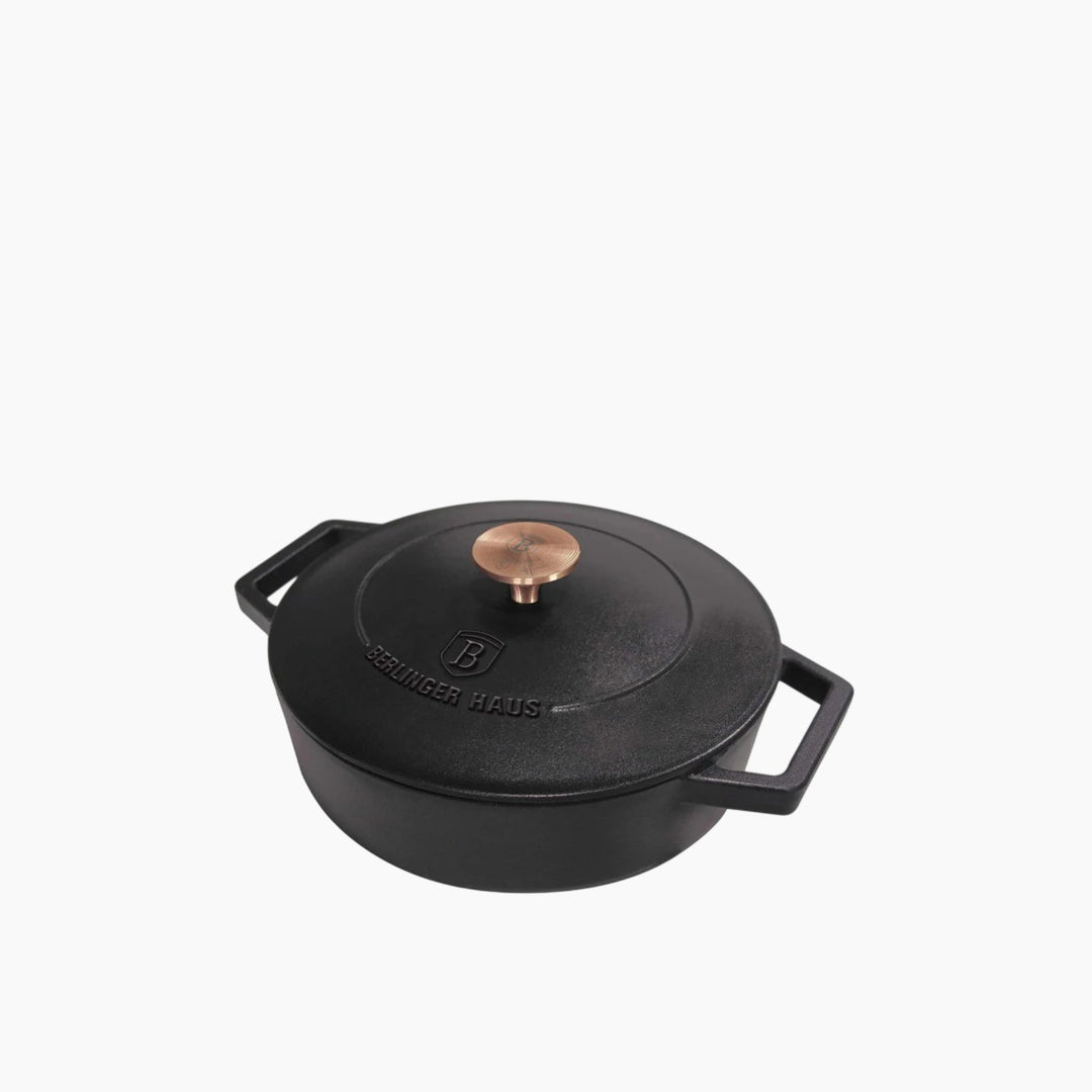 Berlinger Haus Frying Pan with Two Handles and Lid, 26 cm