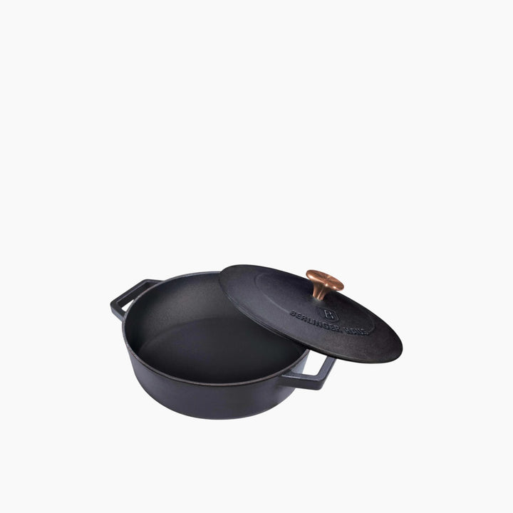Berlinger Haus Frying Pan with Two Handles and Lid, 26 cm