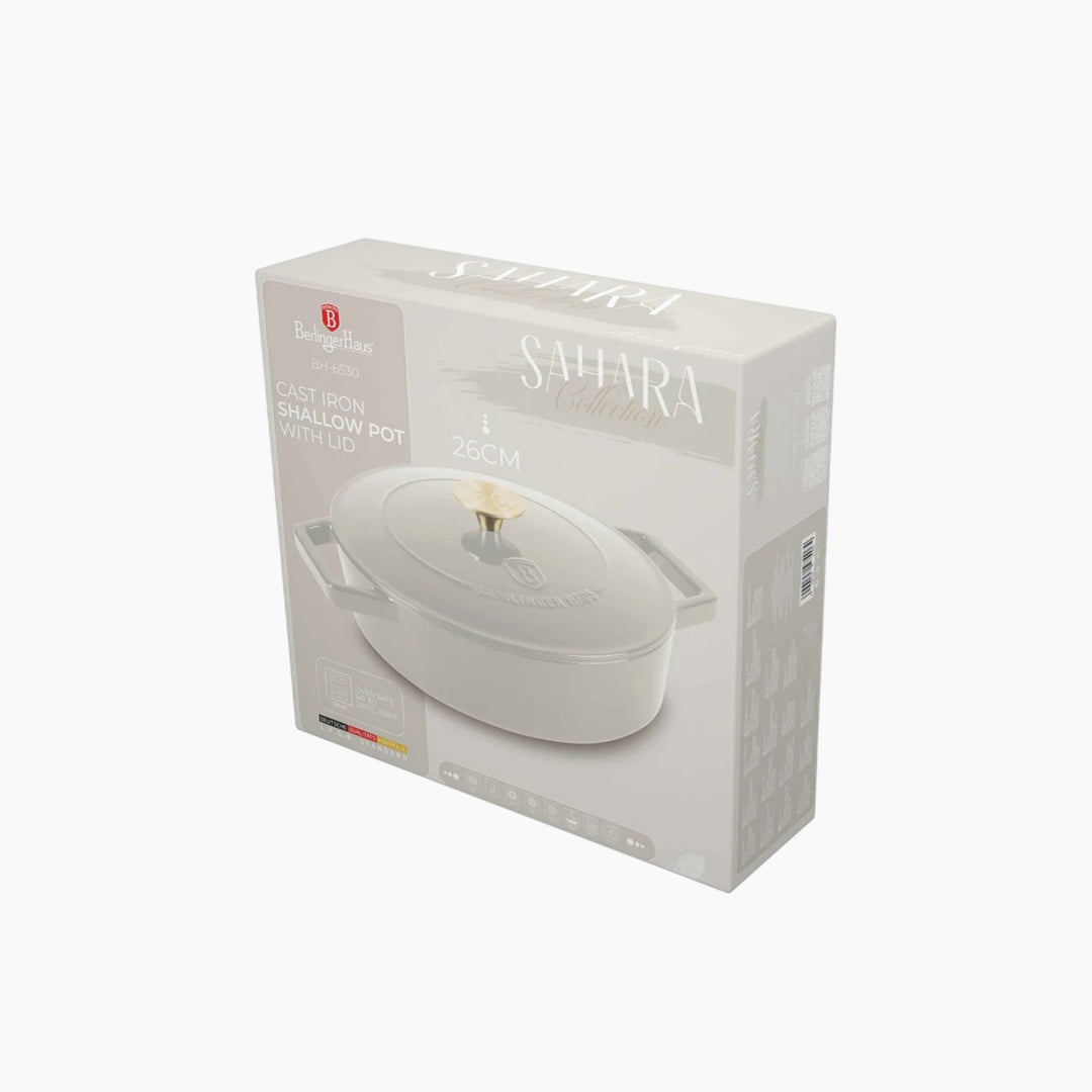 Berlinger Haus Frying Pan with Two Handles and Lid, 26 cm