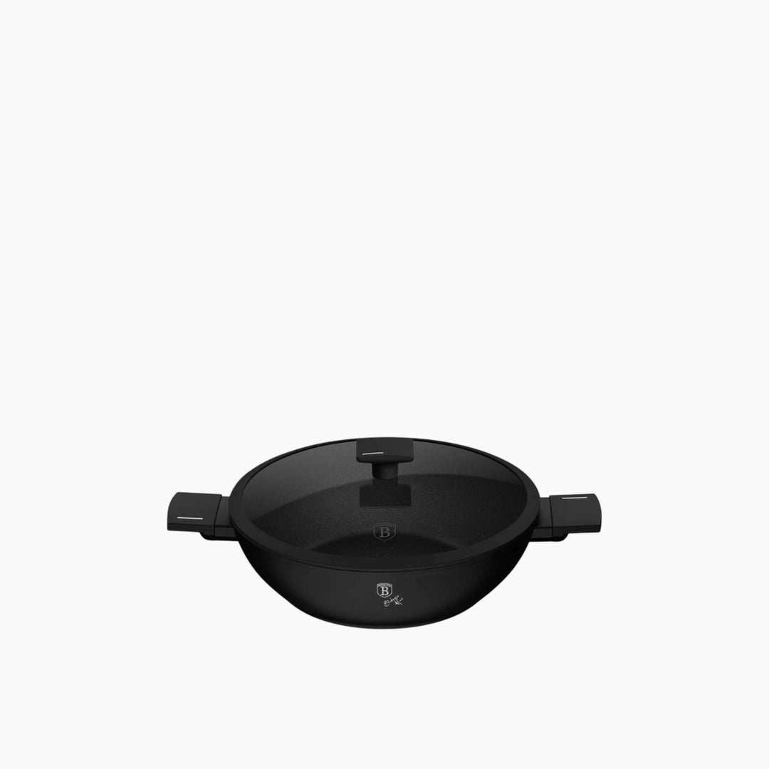 Berlinger Haus Frying Pan with Two Handles and Lid, 30 cm