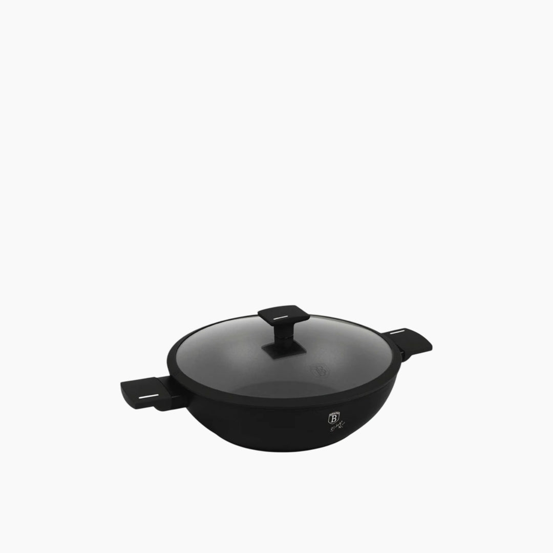 Berlinger Haus Frying Pan with Two Handles and Lid, 30 cm