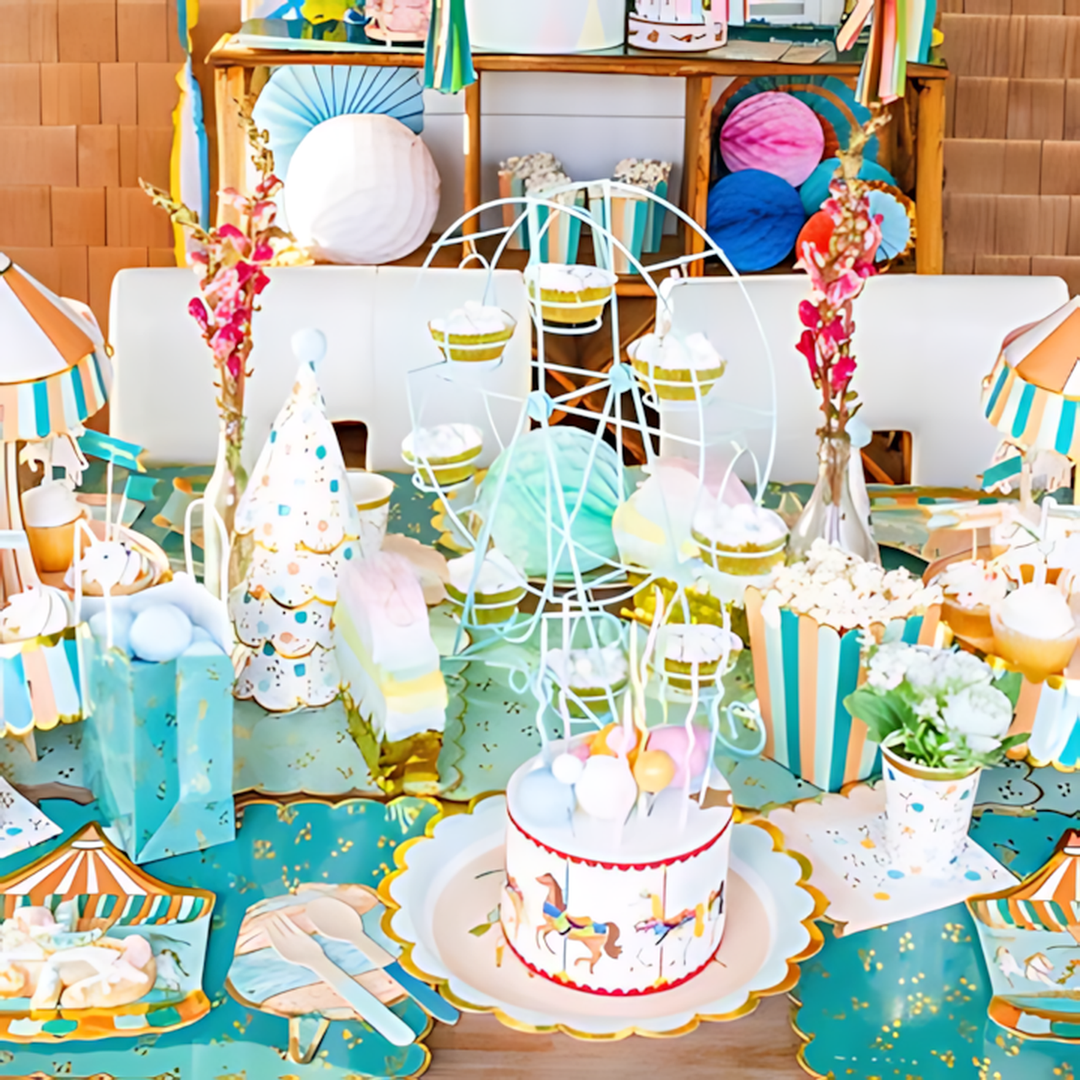 Ma Fete Cotton Candy Napkins - Set of 24