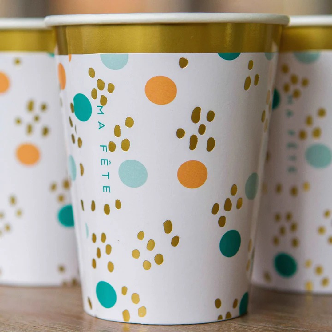 Ma Fete Fun Fair Cups - Set of 8
