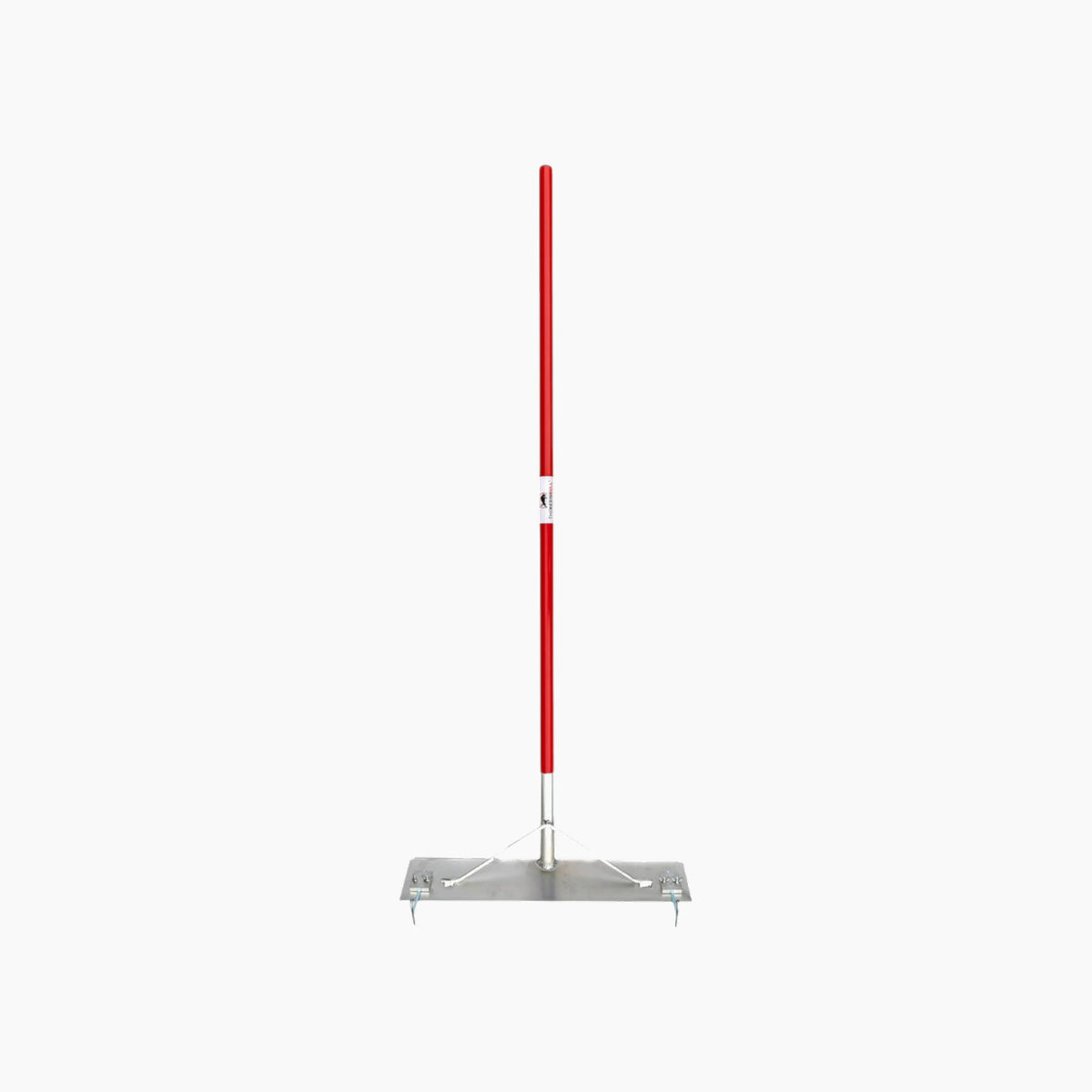 Goldblatt 24 inch gauge rake with pole for self-leveling coatings