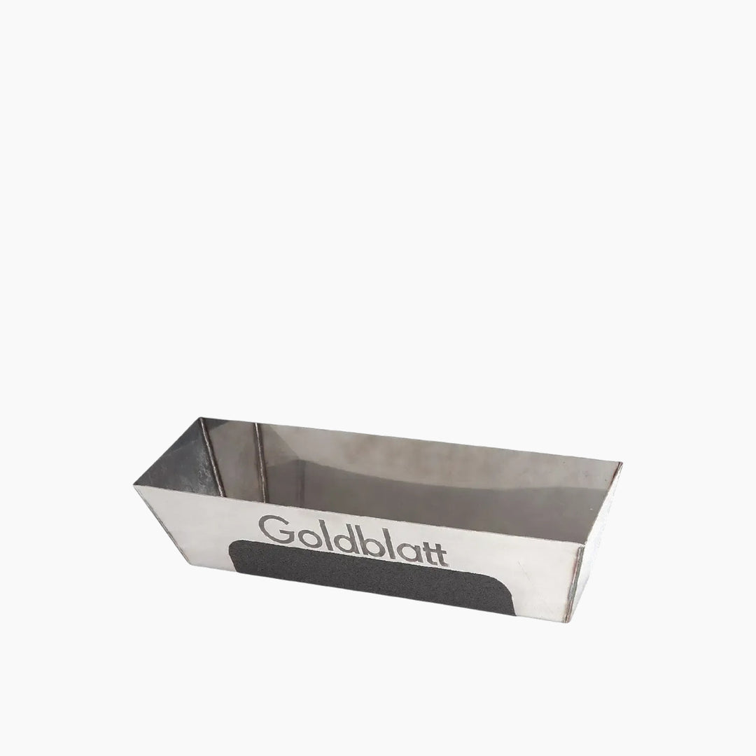 Goldblatt 12In. Non-Slip Stainless Steel Mud Pan