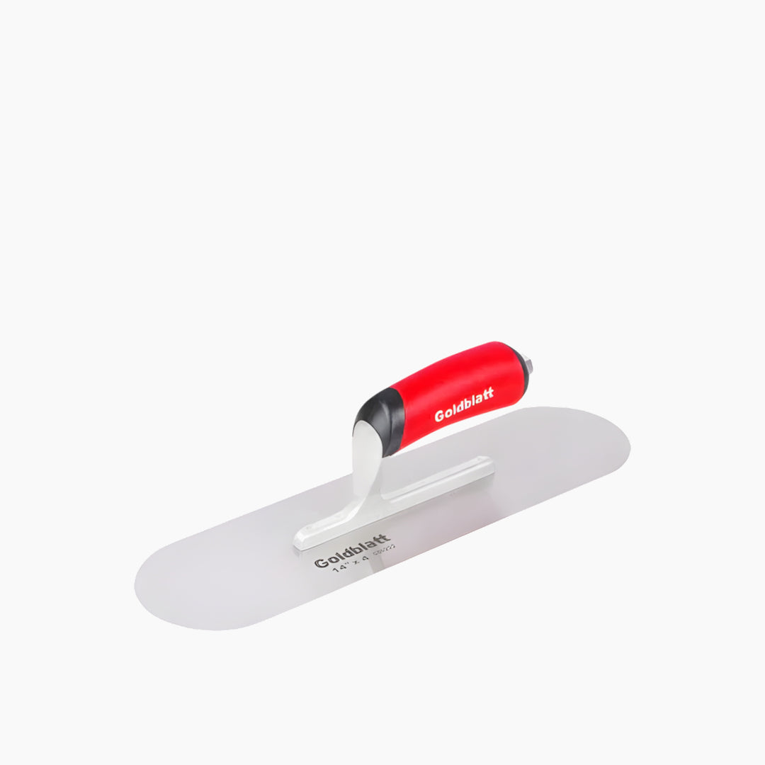 Goldblatt Pro Stainless Steel Pool Trowel Soft Handle