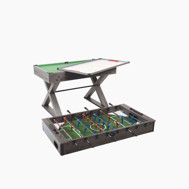 Garlando 9-in-1 Multi-Game Table – Football Version with Retractable Rods