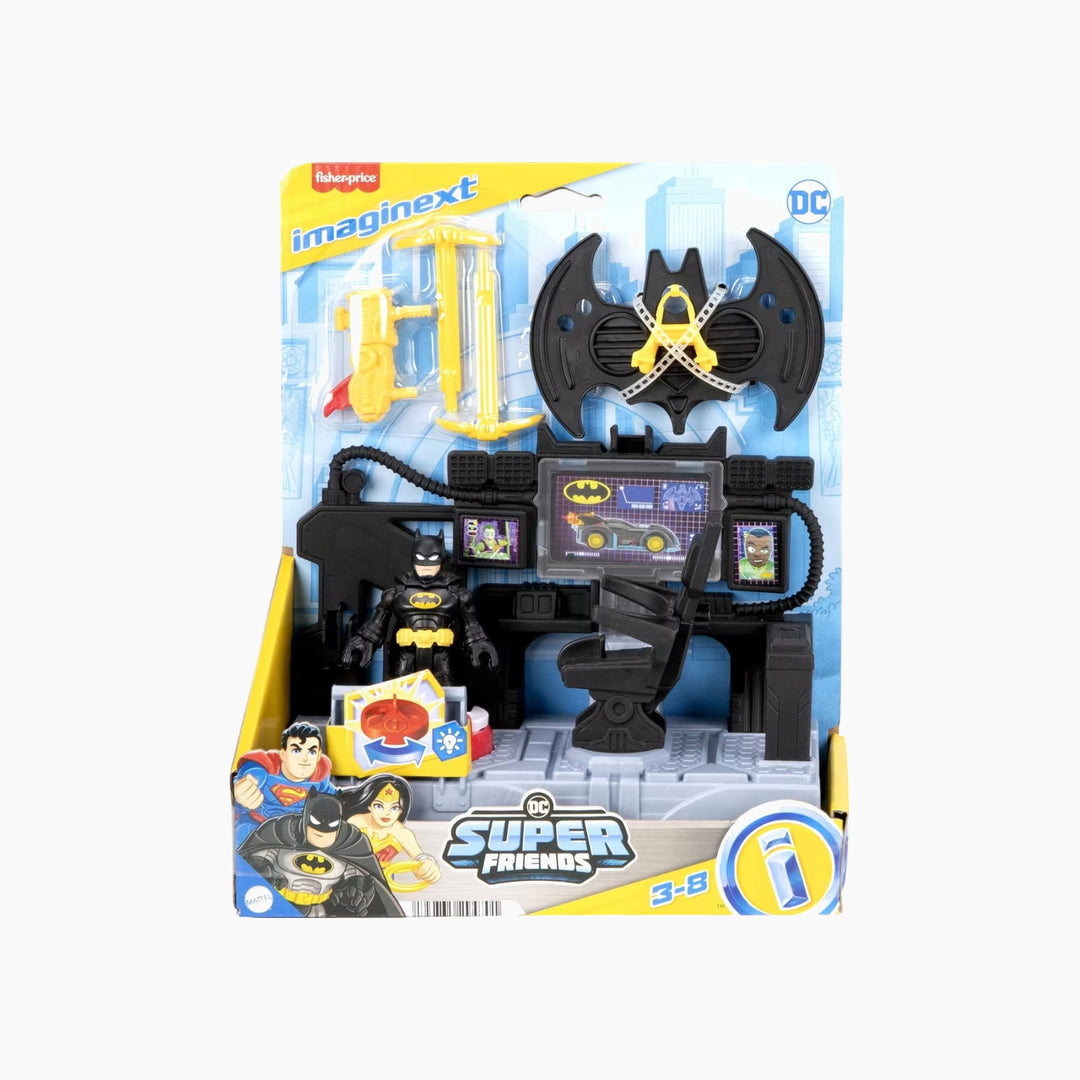 Gb Imaginext Dc Super Friends Bat Command Center