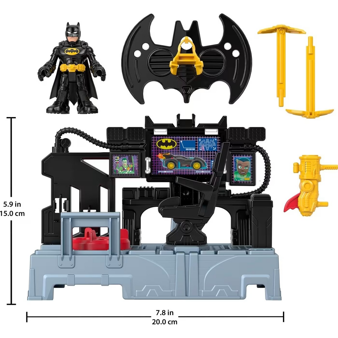 Gb Imaginext Dc Super Friends Bat Command Center