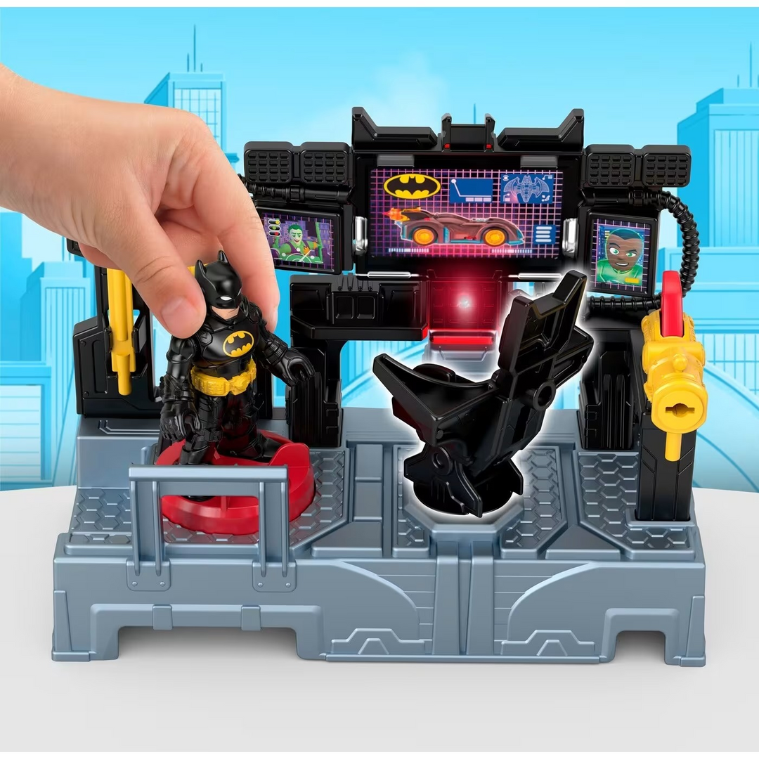 Gb Imaginext Dc Super Friends Bat Command Center