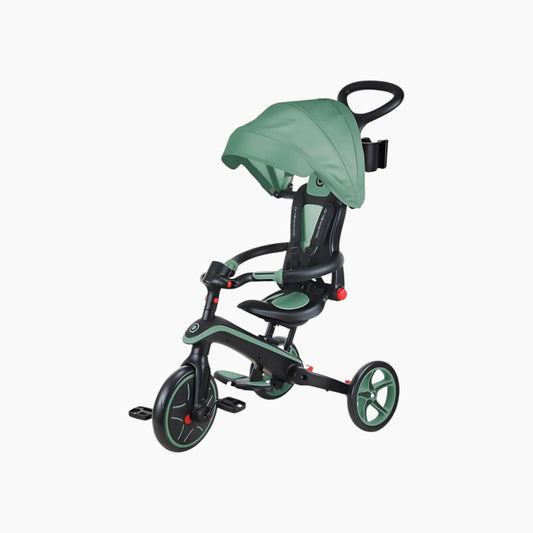 Globber Explorer Trike Foldable 4-In-1 Tricycle