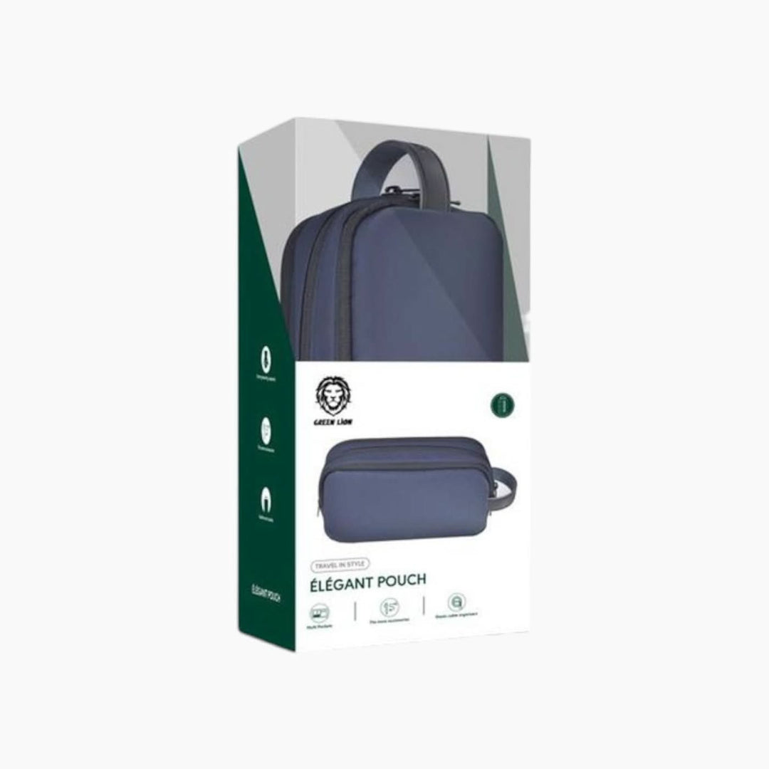 Green Lion Elegant Pouch
