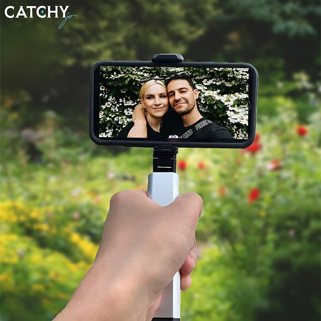 GOJI portable 360° rotating mobile phone holder made of aluminum alloy