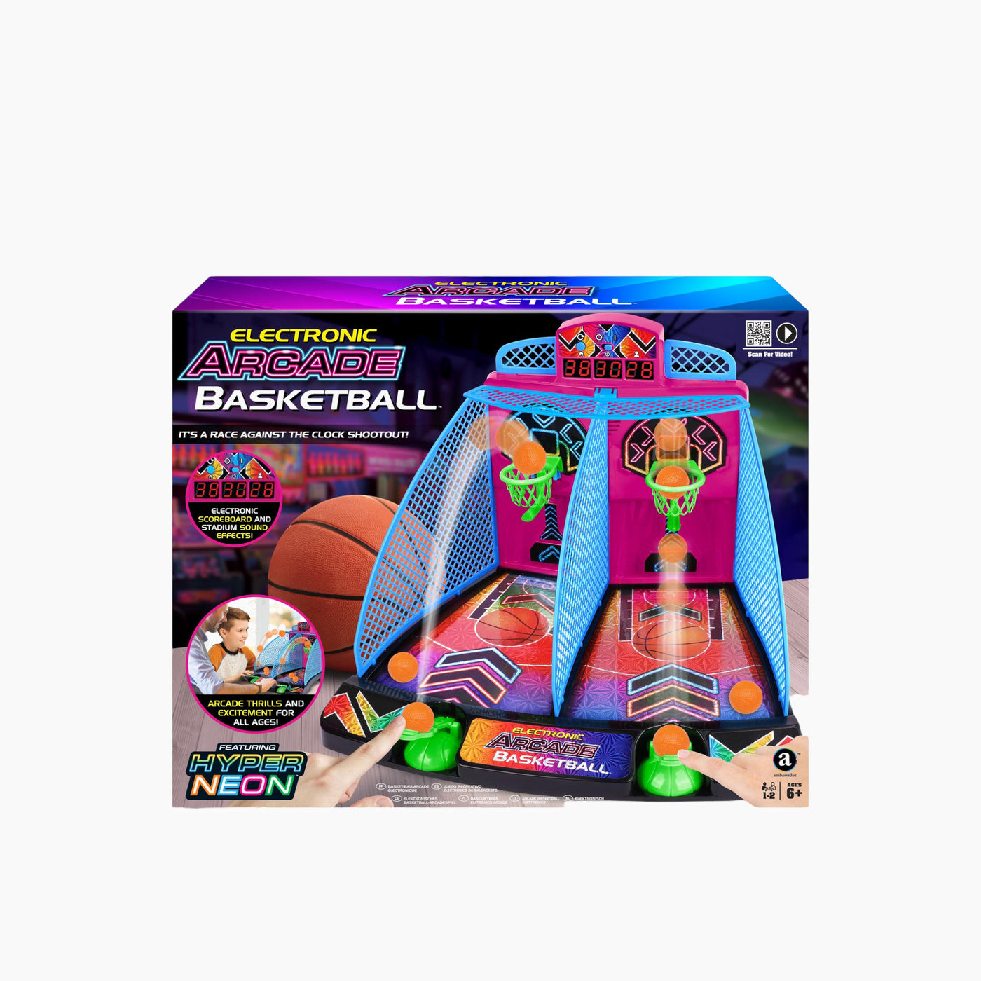 Ambassador Electronic Arcade Basketball Ambassador Electronic Arcade Basketball