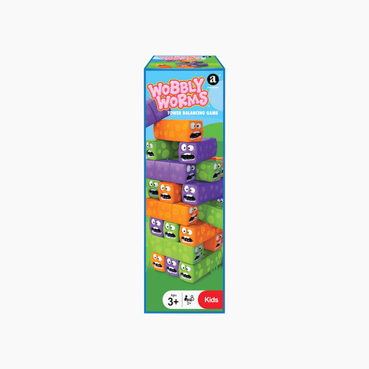 Ambassador Wobbly Worm Tower Balancing Game