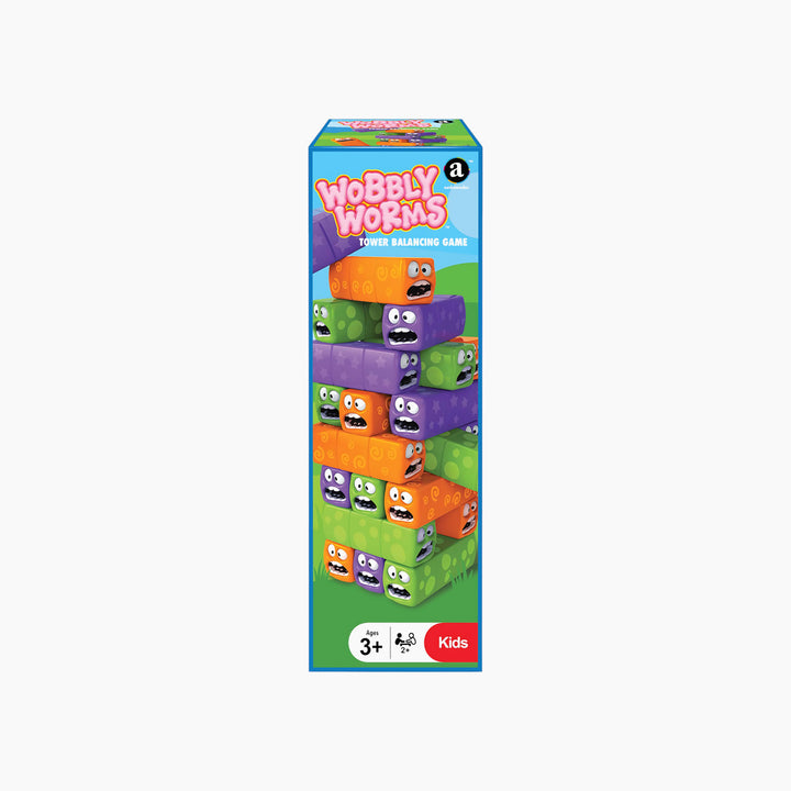 Ambassador Wobbly Worm Tower Balancing Game