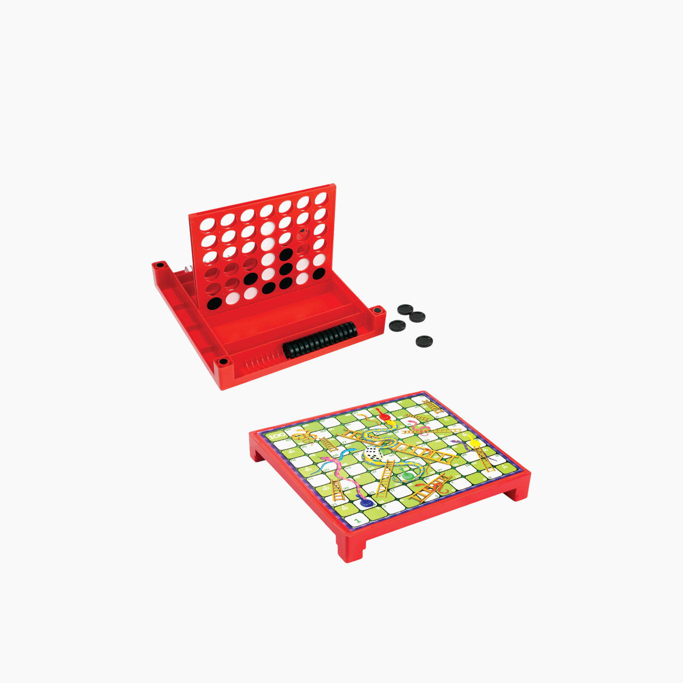 مجموعة Ambassador 4 In A Row & Snakes And Ladders