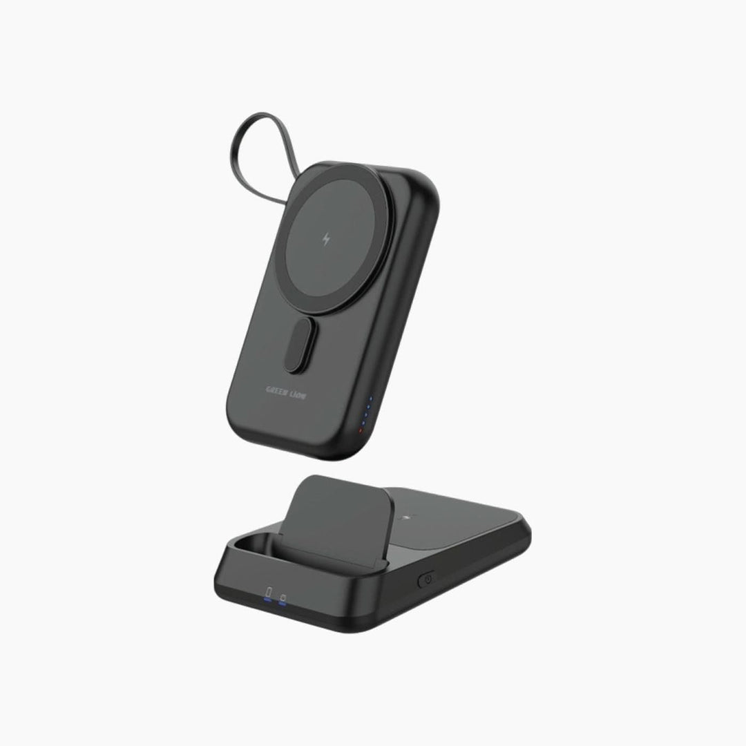 Green Lion 3 In 1 MagSafe Power Bank with 10,000mAh capacity
