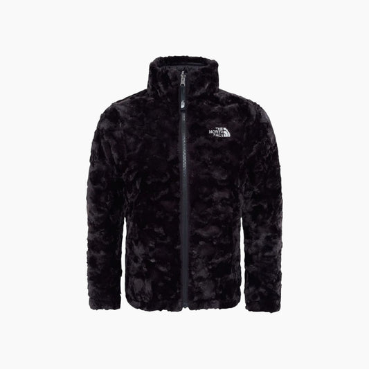 The North Face Girl's Rev Mossbud Sw Jkt Black