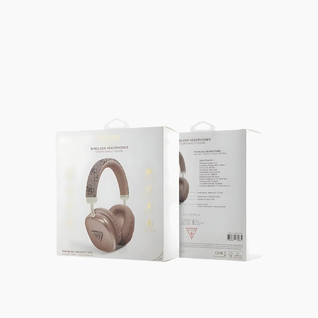 GUESS Bluetooth Headset With Gold Parts