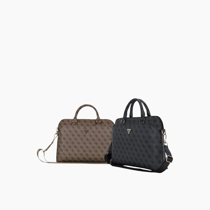 GUESS Laptop Bag With Zipper Handles &amp; Strap ( 15 Inch )