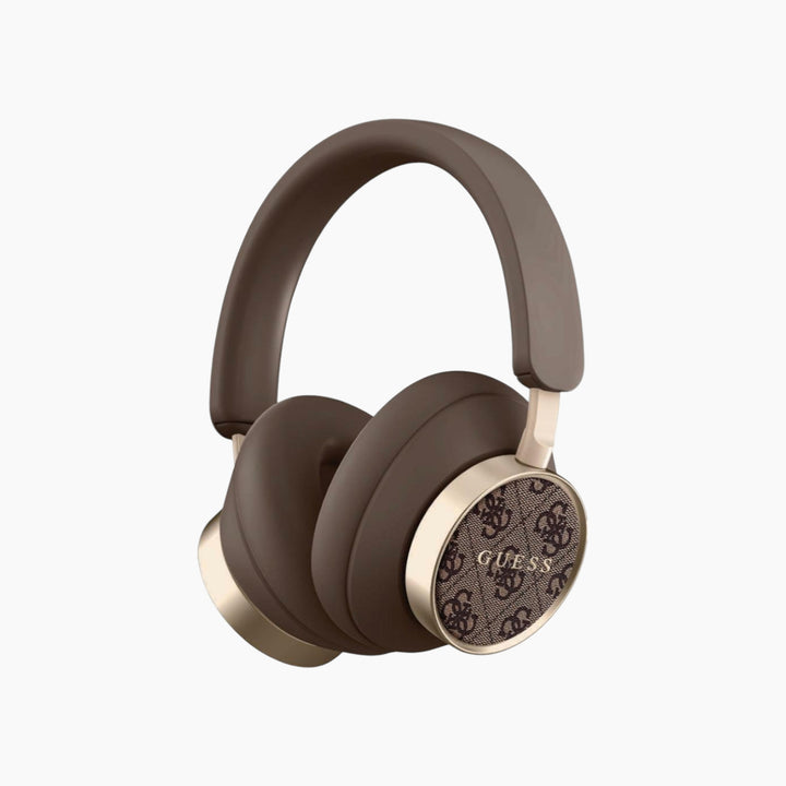 GUESS Leather Triangle Metal Wireless Headset