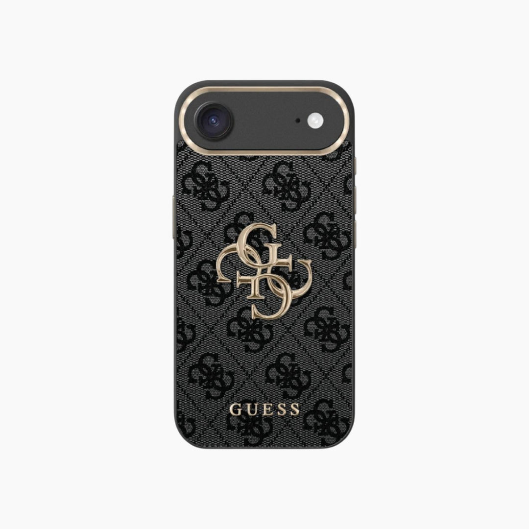 جراب GUESS iPhone كلاسيك MagSafe من الجلد