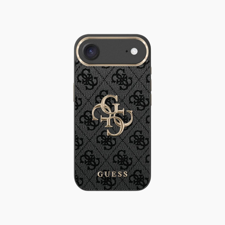 جراب GUESS iPhone كلاسيك MagSafe من الجلد