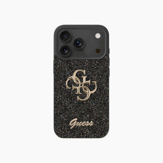 GUESS iPhone Fixed Glitter Case