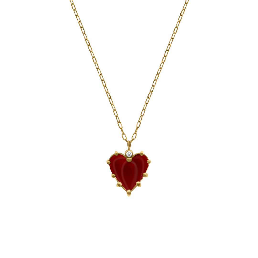 Baby Chic Jewelry Glowing Heart Necklace