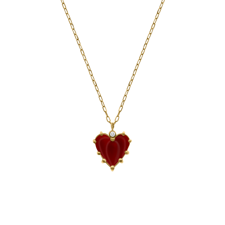 Baby Chic Jewelry Glowing Heart Necklace